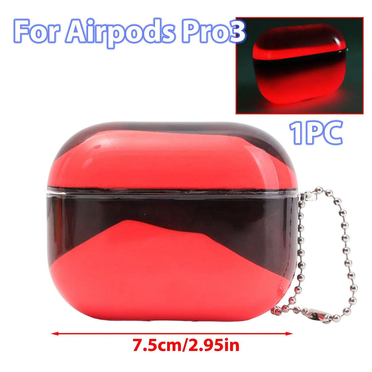 Glow Case for AirPods Pro 3 — Luminous Hard Shell