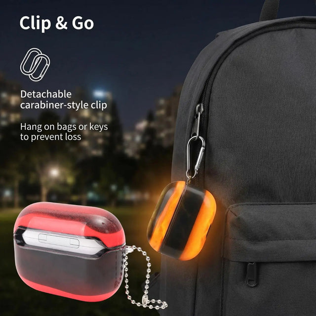 Glow Case for AirPods Pro 3 — Luminous Hard Shell