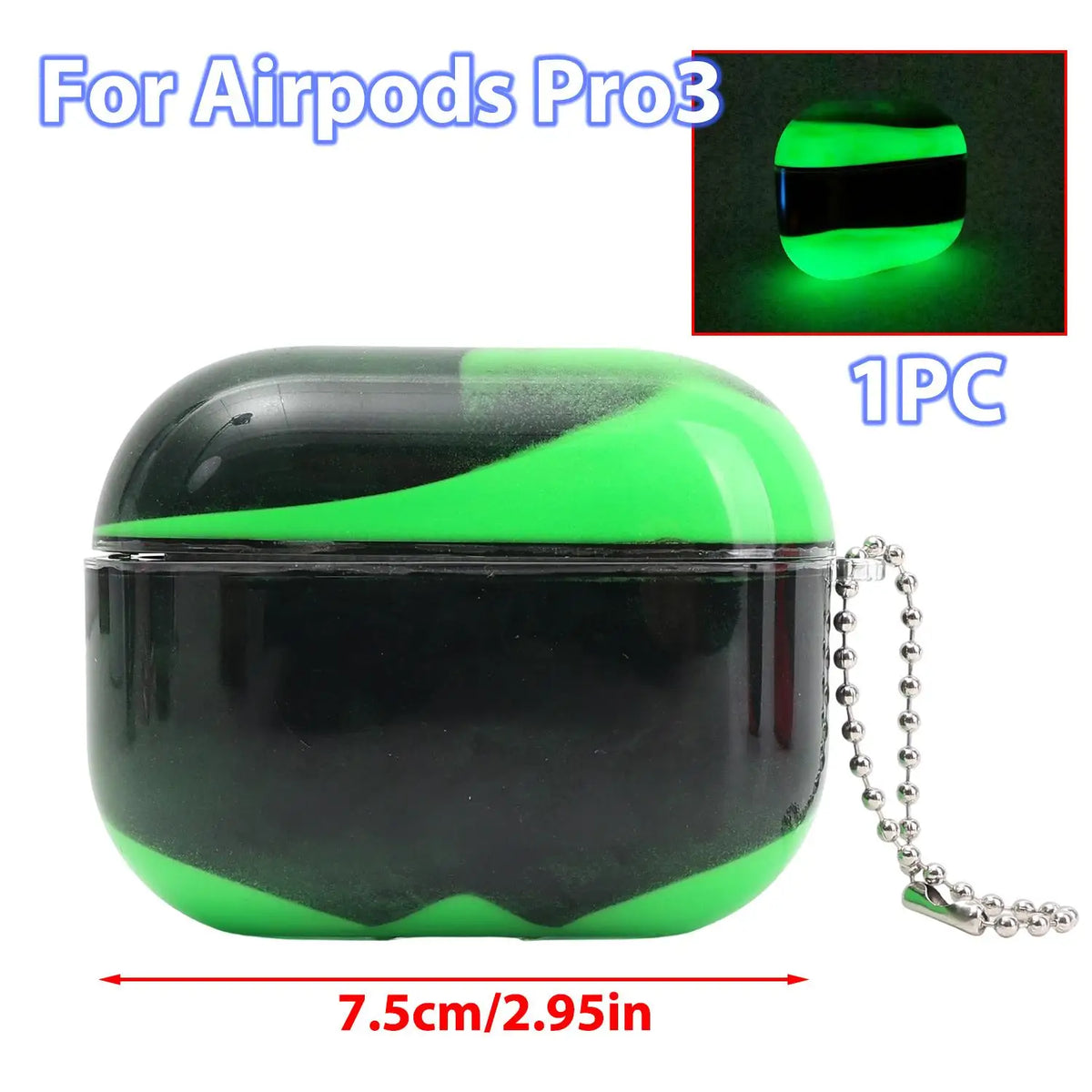 Glow Case for AirPods Pro 3 — Luminous Hard Shell