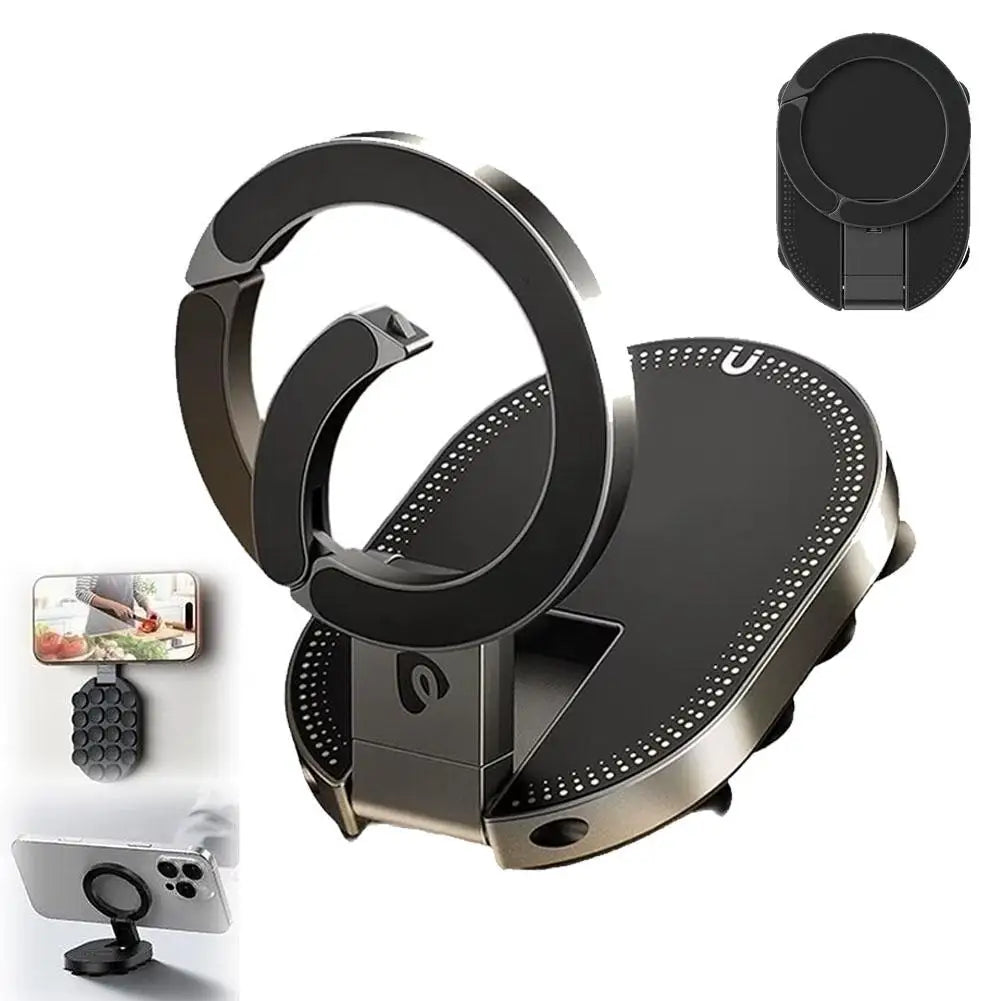 Octo 3-in-1 Phone Mount — Suction, Magnet, Kickstand