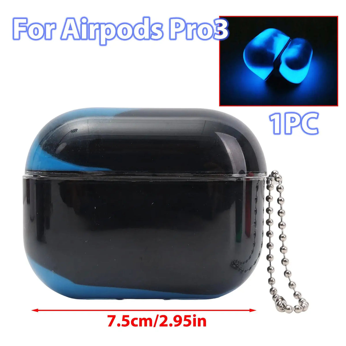 Glow Case for AirPods Pro 3 — Luminous Hard Shell
