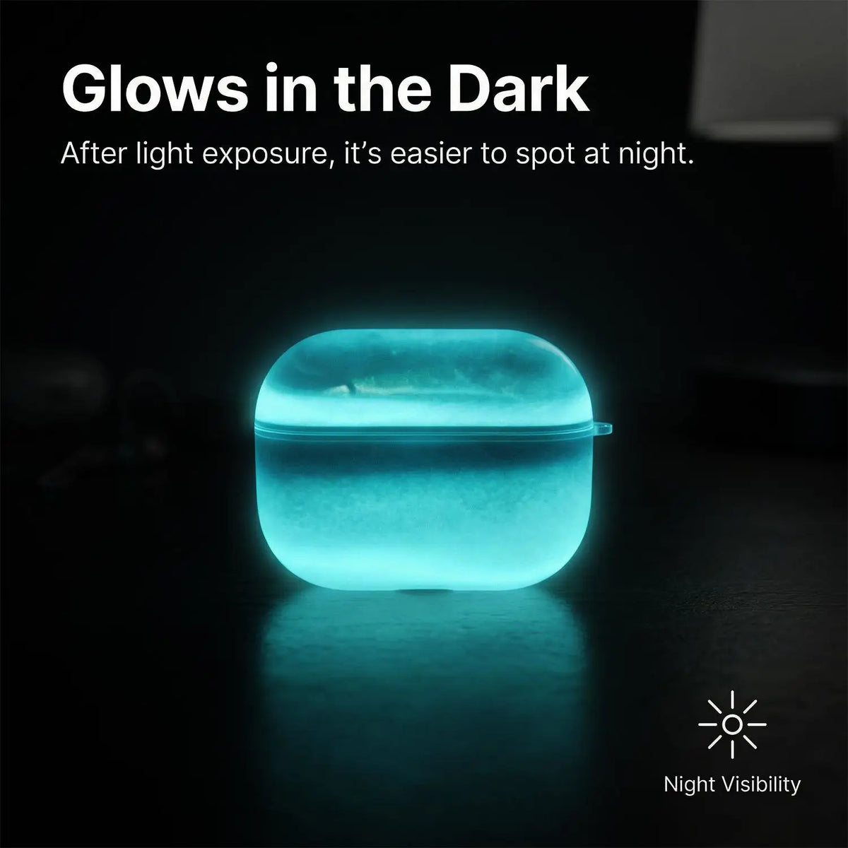 Glow Case for AirPods Pro 3 — Luminous Hard Shell